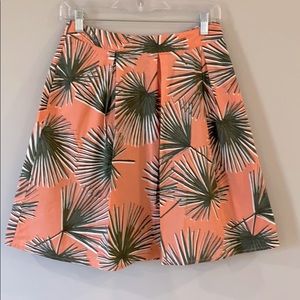 NWT On trend palm print skirt by A New Day, Sz S